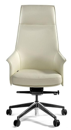 Кресло офисное Бордо A1918 ivory leather