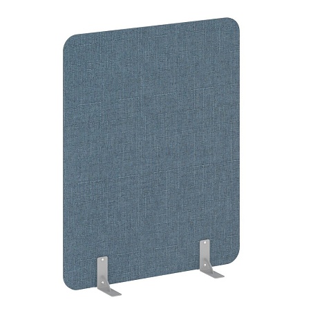 Перегородки на металлических опорах на фетровых по...