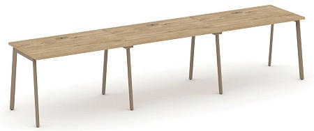 Рабочая станция на 3 места с лючком ES.RS-3.2-LP