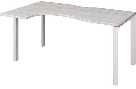 Стол эргономичный левый на металлокаркасе НТМП.П-060.ЛВ