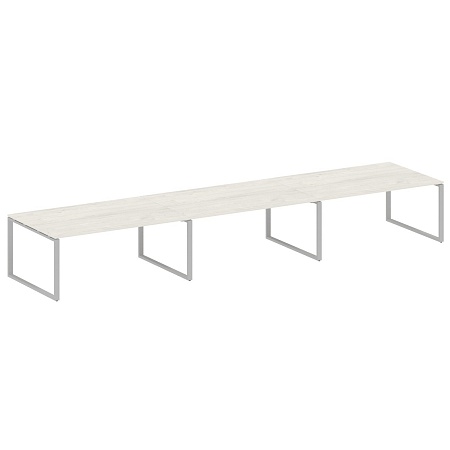 Переговорный стол (3 столешницы) на О-образном м/к БО.ПРГ-3.5