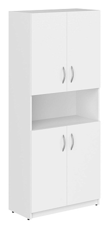 Шкаф с 2-мя комплектами глухих малых дверей SR-5W.4