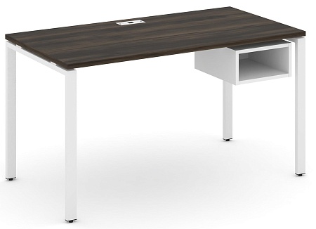 Стол рабочий с подвеснй тумбой с одной открытой нишей CN.SP-103