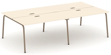 Рабочая станция на 4 места с лючком ES.D.RS-4.3-LK