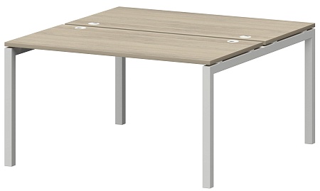 Бенч двойной на металлокаркасе СМС2-П-16К.149.Пр50