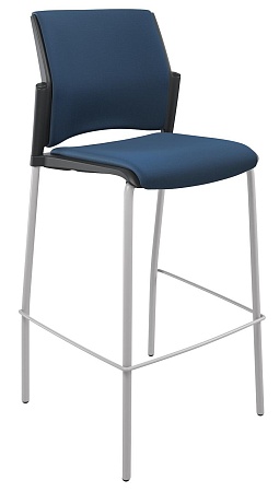 RESTART барный, каркас Серый, Пластик Черный ЦБ-00014029