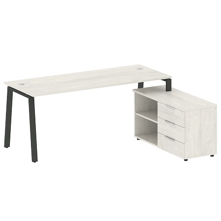 Рабочая станция на А-образном м/к с опорной тумбой правая БА.РС-СТС-2.5 Пр