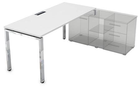 Стол рабочий прямолинейный правый НСТП-П.996