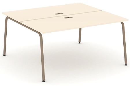 Рабочая станция на 2 места с лючком ES.D.RS-2.4-LK