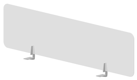 Фронтальный экран Plexi для отдельного стола ш. 15...