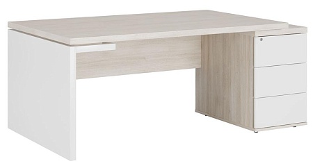 Стол рабочий на опорной тумбе правый ZIO285113