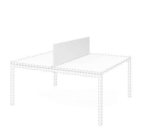 TOUR Экран ДСП 140 бенч TSCR140B