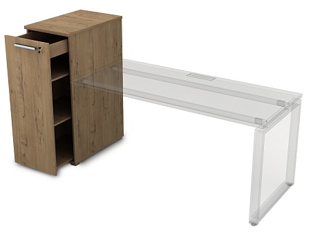 Тумба с выкатной секцией высокая 9Т.019