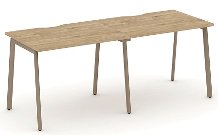 Рабочая станция на 2 места с вырезом ES.RS-2.1-VP