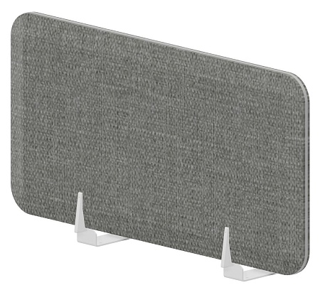 Торцевой промежуточный экран для столов гл.80см UF...