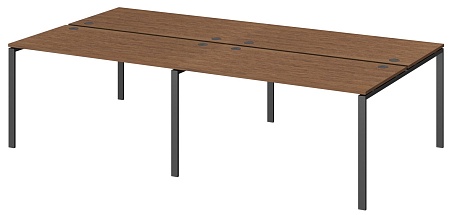 Бенч двойной на 4 рабочих места АМБ-005-4