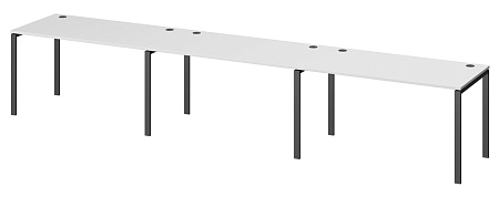 Бенч линейный на 3 рабочих места АМБЛ-002-3