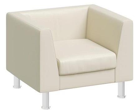 Кресло иск.кожа, металл EVA 1 Ecotex 3027