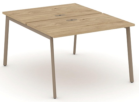 Рабочая станция на 2 места с лючком ES.D.RS-2.2-LP