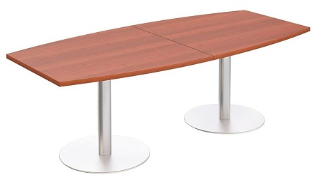 Стол для переговоров бочкообразный на опорах-колоннах ПТ 142