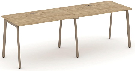 Рабочая станция на 2 места с лючком ES.RS-2.2-LP