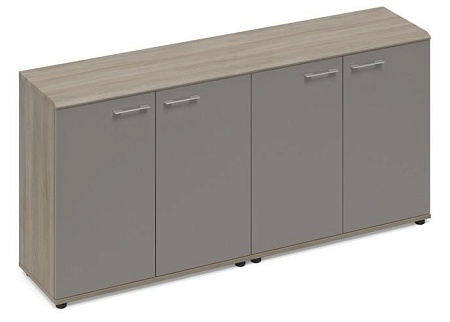 Шкаф низкий комбинированный закрытый (топ МДФ) МР 9355