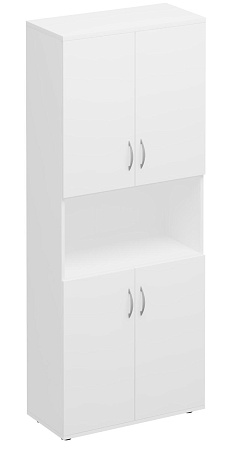 Шкаф для документов закрытый 4-дверный с нишей К 374