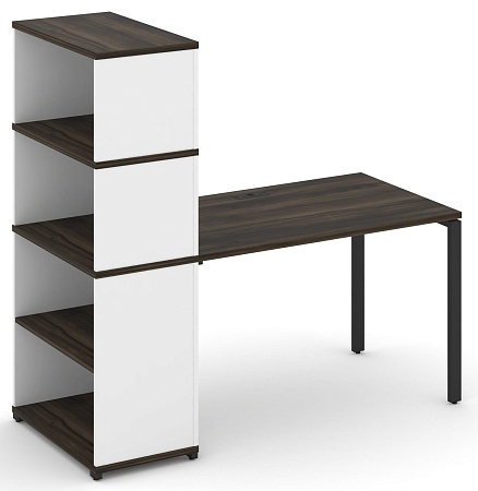 Стол рабочий с опорным стеллажом с надставкой высокой CN.SP-214