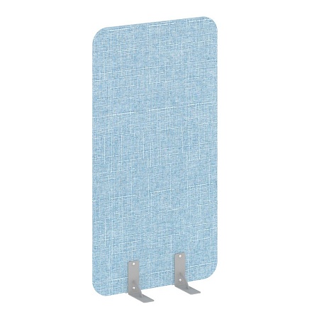 Перегородки на металлических опорах на фетровых по...