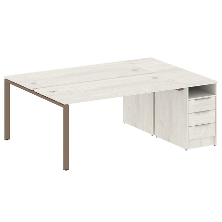 Рабочая станция с опорной тумбой БП.РС-СТП -2.4