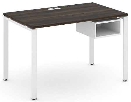 Стол рабочий с подвеснй тумбой с одной открытой нишей CN.SP-102