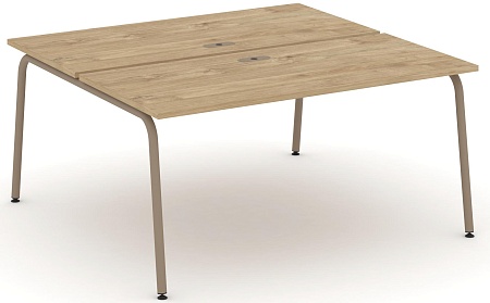 Рабочая станция на 2 места с лючком ES.D.RS-2.4-LK