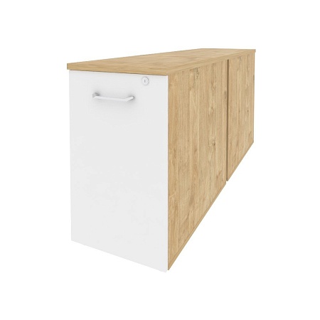 Тумба двойная низкая выдвижная приставная / опорная O.VTPO-2.8