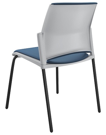 RESTART Стул, каркас Черный, Пластик Серый ЦБ-00014515