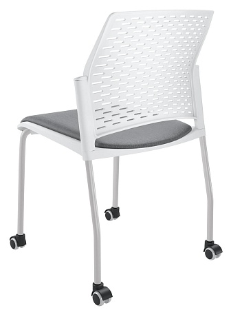 REWIND на колёсах, каркас Серый, Пластик Белый ЦБ-00011229