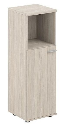 Шкаф средний с нишей, 1 дв., з.ст ЛДСП 16 мм, левый SG.864.L