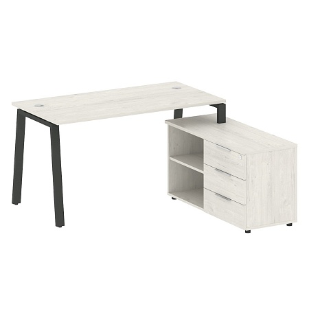 Рабочая станция на А-образном м/к с опорной тумбой правая БА.РС-СТС-2.3 Пр