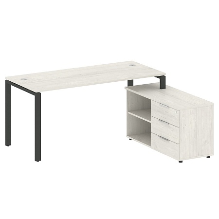 Рабочая станция с опорной тумбой правая БП.РС-СТС -2.4 Пр