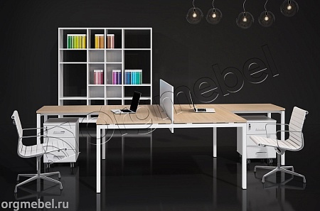 TOUR L Стол письменный 119S007 DL (9003)