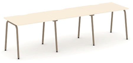 Рабочая станция на 3 места с вырезом ES.RS-3.1-VK