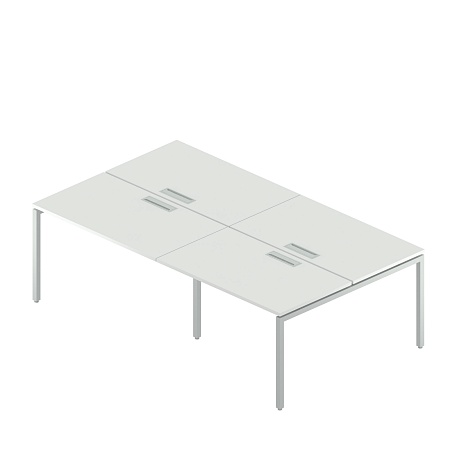 Двойная группа сдвоенных столов с люками RP-1.1(x4)+F-59М