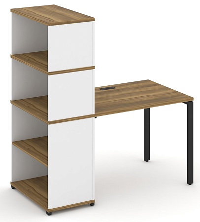 Стол рабочий с опорным стеллажом с надставкой высокой CN.SP-213
