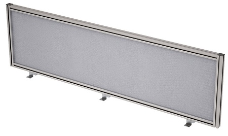 Барьер фронтальный в алюминевом профиле, вставка т...