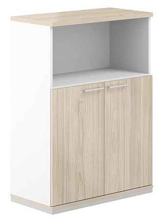 Шкаф 3 ур. 800 с нишей AG.216.WH.WH.WH