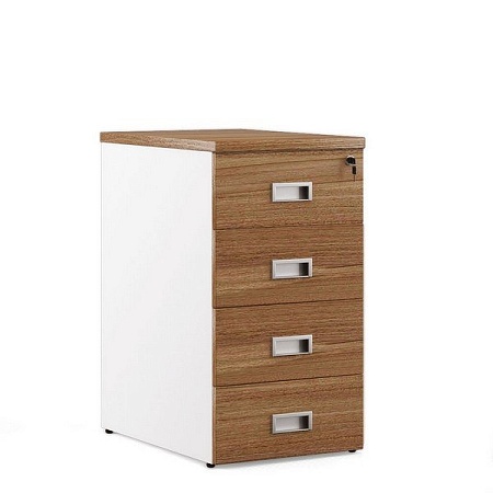 Тумба приставная 4 ящика 	TES284304