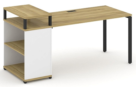 Стол рабочий с опорным стеллажом с верхним горизонтом CN.SP-207