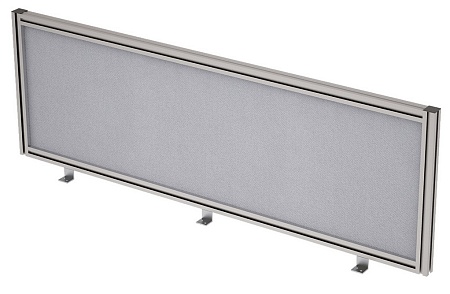 Барьер фронтальный в алюминевом профиле, вставка т...