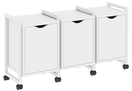 Тумба на колесных опорах наборная. Вариант №5 VR.L-TN-5.K