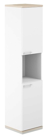 Шкаф 5 ур. 400 с нишей AG.219.WH.WH.WH.WH.R