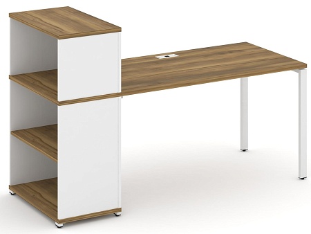 Стол рабочий с опорным стеллажом с надставкой низкой CN.SP-211